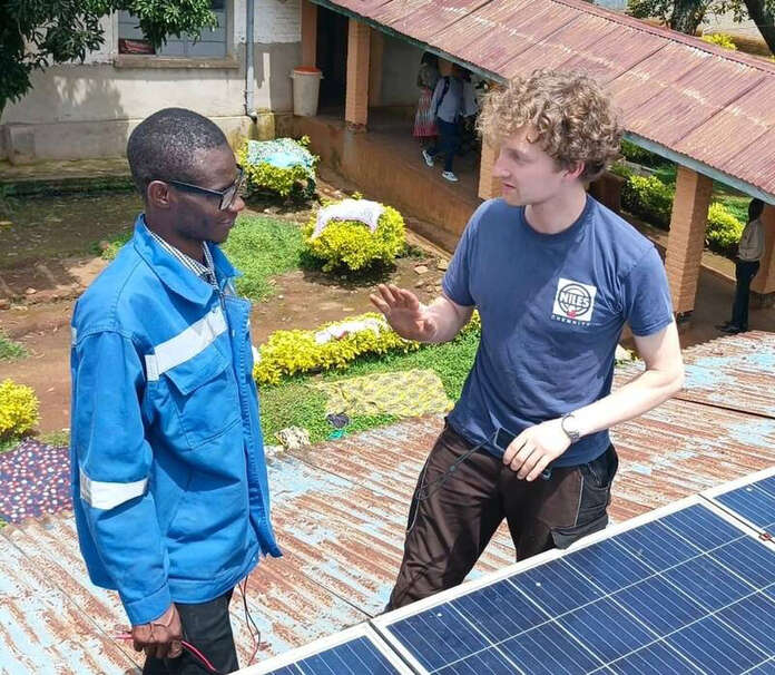 Solar power for schools and hospitals