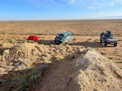 Offroad Sorgau – Kongo, 2. Etappe: Türkei, Iran, Irak, Saudi-Arabien, Oman