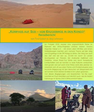 &bdquo;Kompass auf Süd – vom Erzgebirge in den Kongo&ldquo; Reisebericht