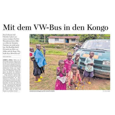 Mit dem VW-Bus in den Kongo